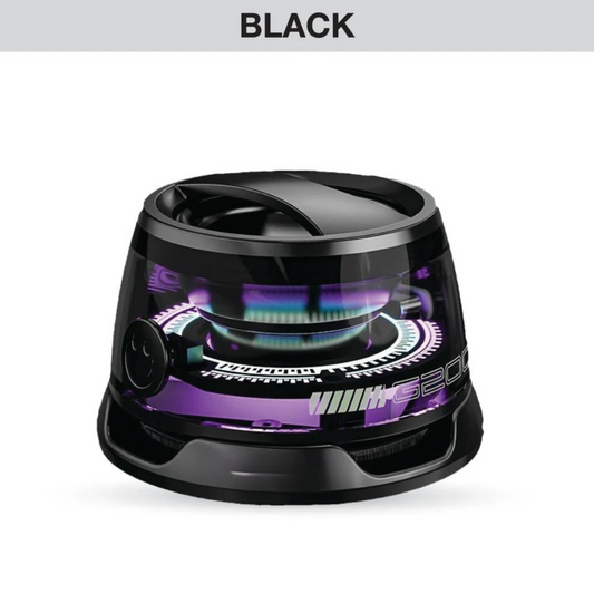 Portable RGB Bluetooth Speaker – Magnetic Mount & 360° Bass