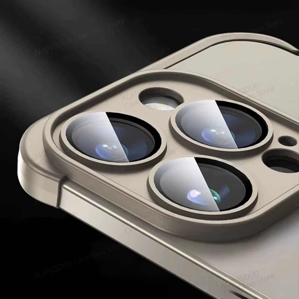 Lens Protector Corner Pad Case for Iphone 16 Pro Max 16Plus 16Pro Frame Protection TPU Corner Pad Case on Iphone 16Promax