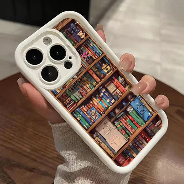 BOOKNOOK™ 3D BOOKSHELF IPHONE CASE