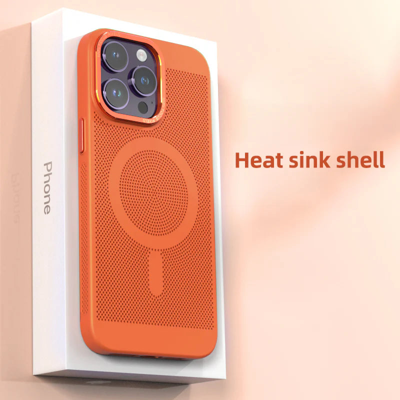 Breathable Mesh Magnetic iPhone Case