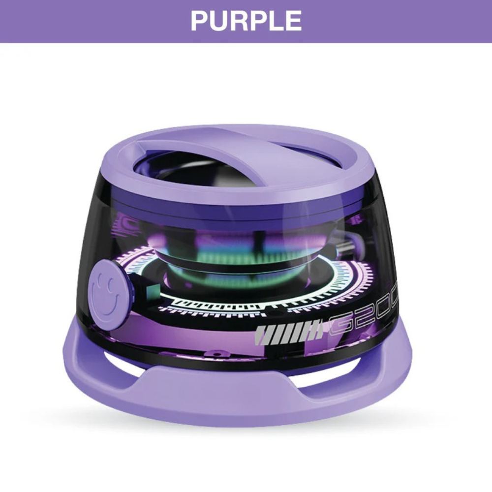 Portable RGB Bluetooth Speaker – Magnetic Mount & 360° Bass