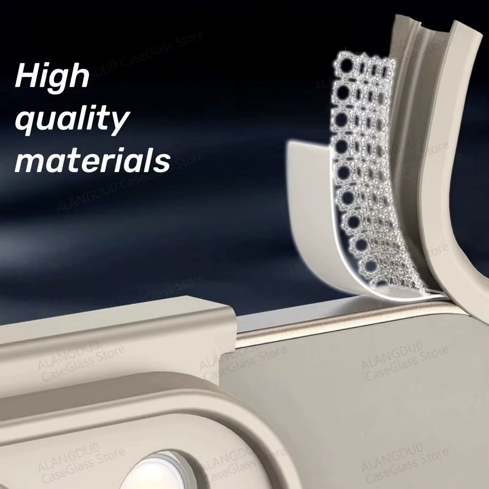 Lens Protector Corner Pad Case for Iphone 16 Pro Max 16Plus 16Pro Frame Protection TPU Corner Pad Case on Iphone 16Promax