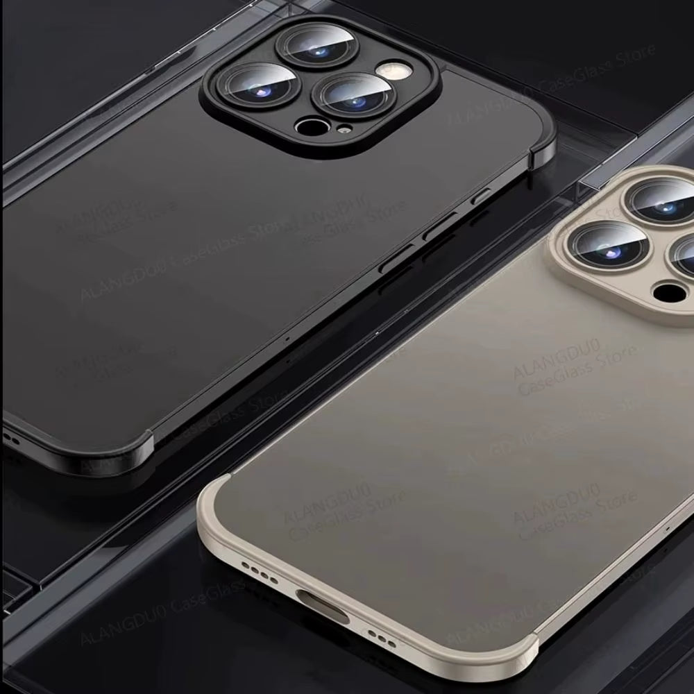 Lens Protector Corner Pad Case for Iphone 16 Pro Max 16Plus 16Pro Frame Protection TPU Corner Pad Case on Iphone 16Promax