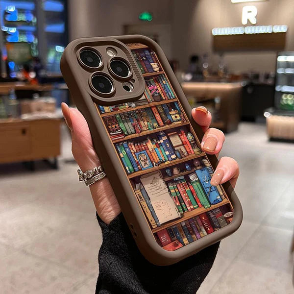 BOOKNOOK™ 3D BOOKSHELF IPHONE CASE