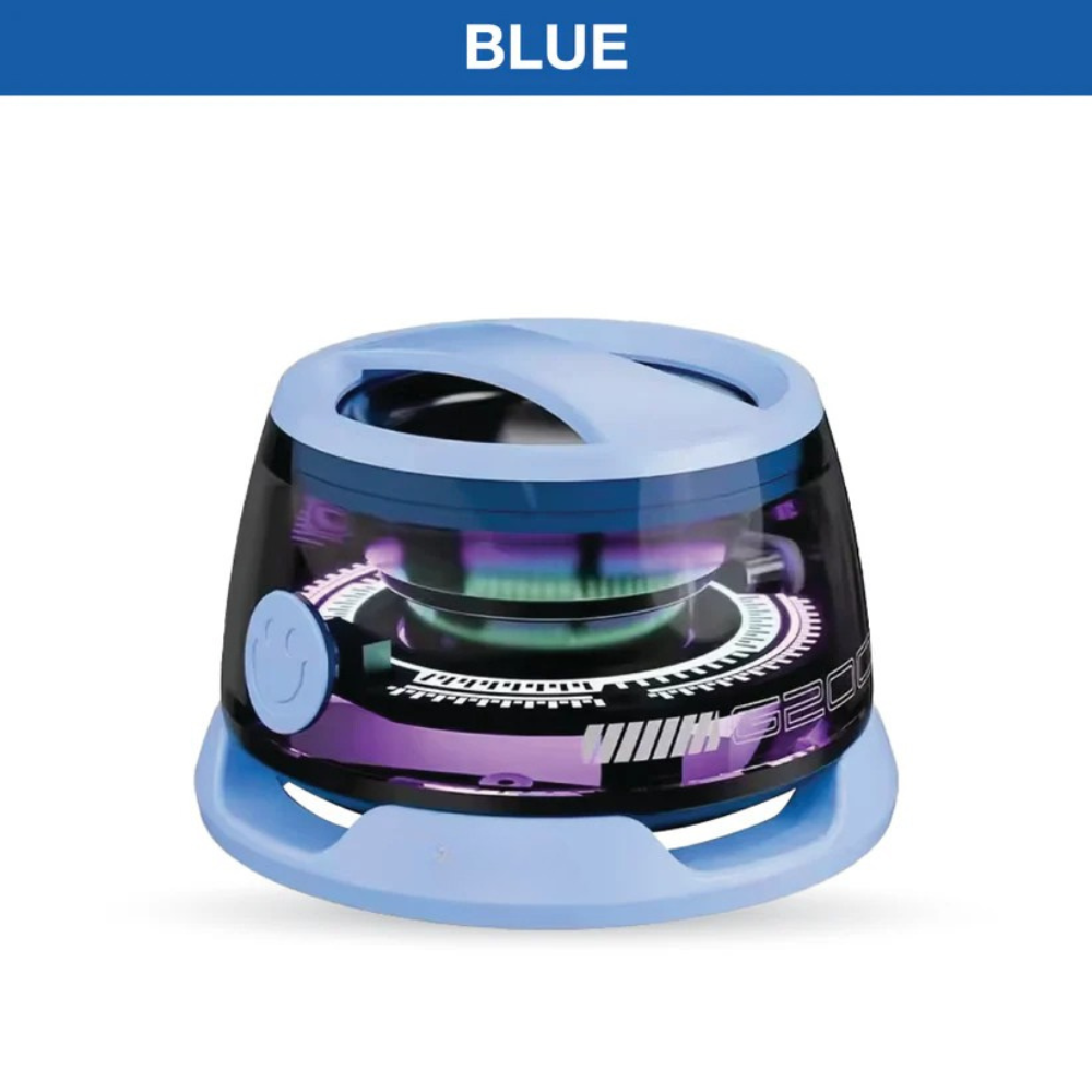 Portable RGB Bluetooth Speaker – Magnetic Mount & 360° Bass