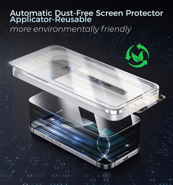 Auto-Align Dust-Free Screen Protector Kit – Bubble-Free, Case-Friendly,