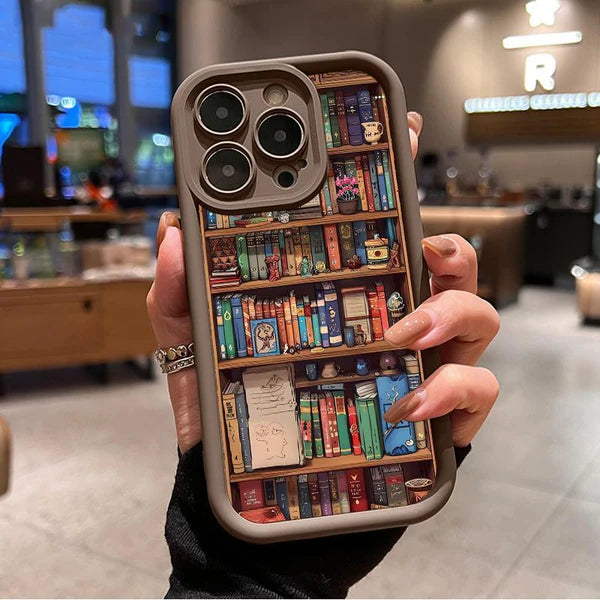 BOOKNOOK™ 3D BOOKSHELF IPHONE CASE