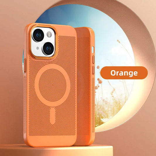 Breathable Mesh Magnetic iPhone Case