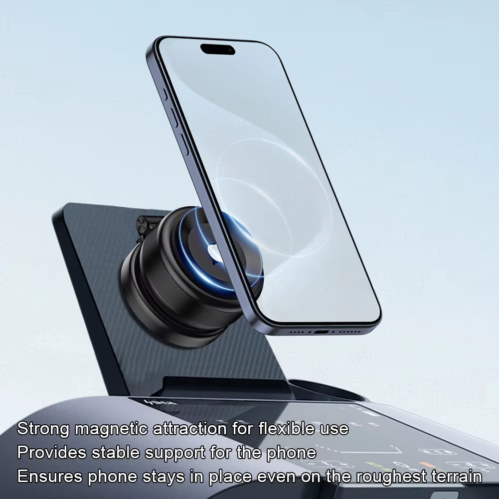 For Magsafe Car Magnetic Holder 360° Rotation Magnetic Car Stable Holder Electric Vacuum Swivel Stand for Iphone/Samsung/Xiaomi