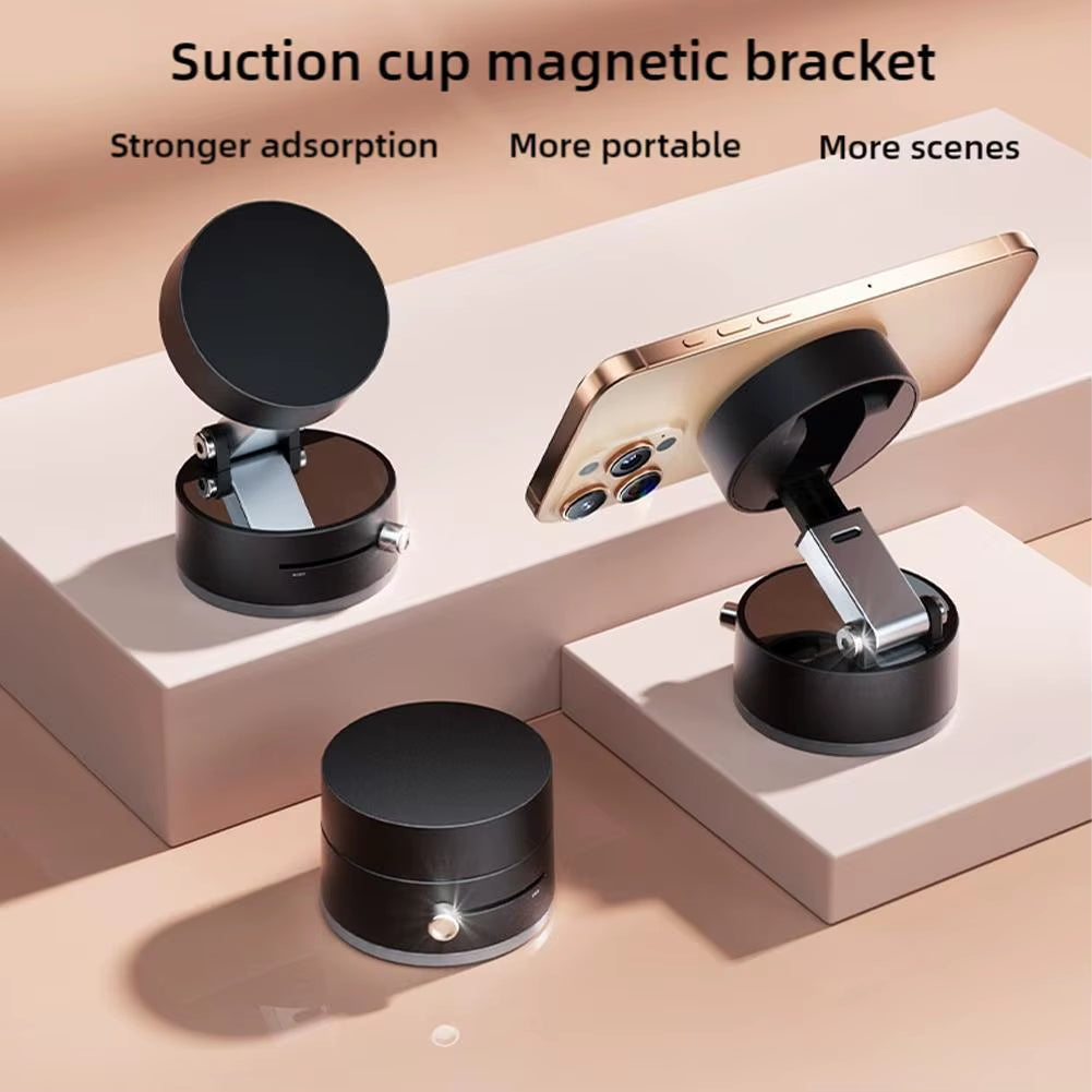Double-Sided Suction Cup Bracket for Car Mount Mobile Phone Holder Magnetic Vacuum Adsorption Ultra Stable Suction Cup Bracket