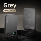 10000mAh Magnetic Wireless Power Bank 20W Fast Charging Slim MagSafe Portable