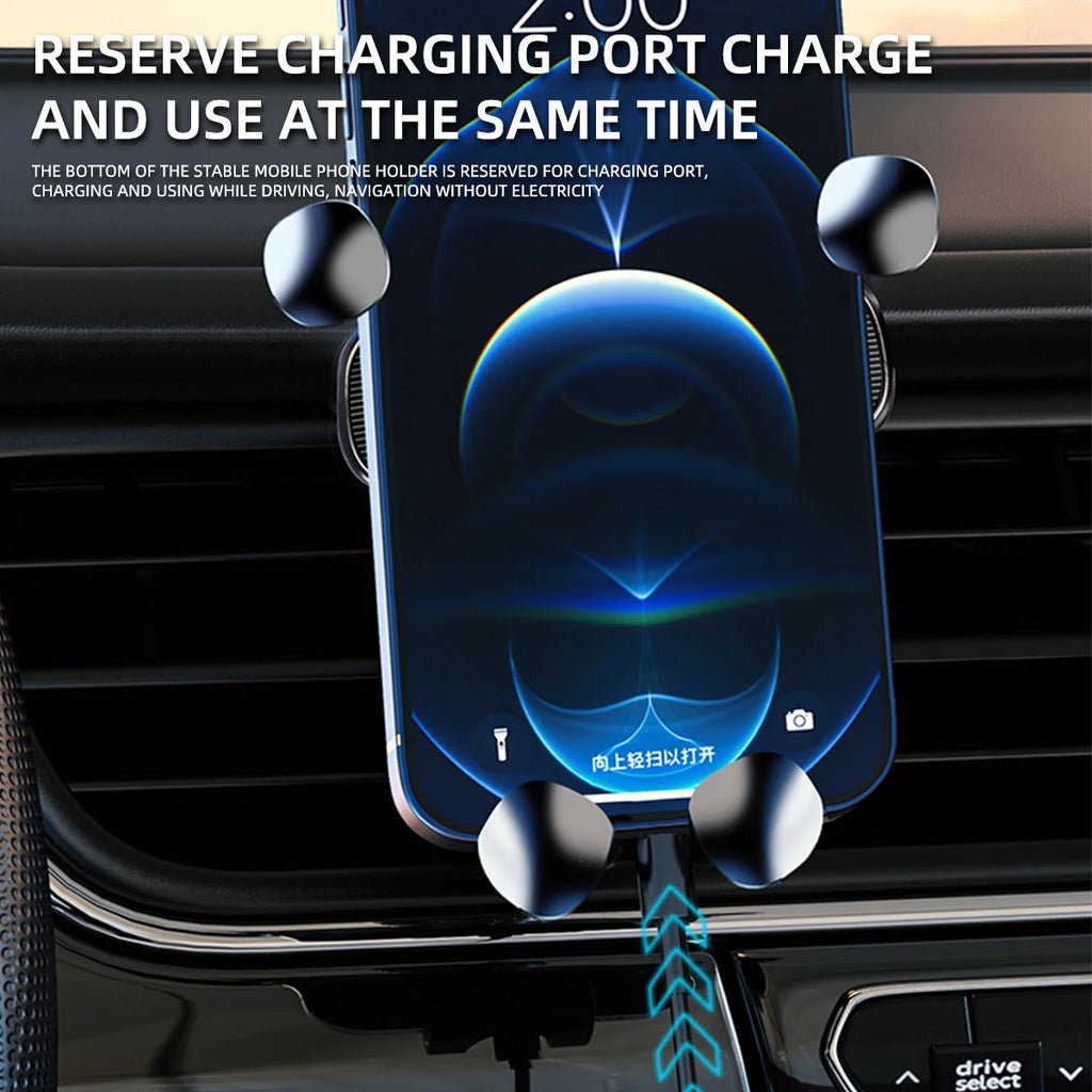Magnetic Gravity Car Phone Holder Air Vent Mount Universal 4.7–7 Inch