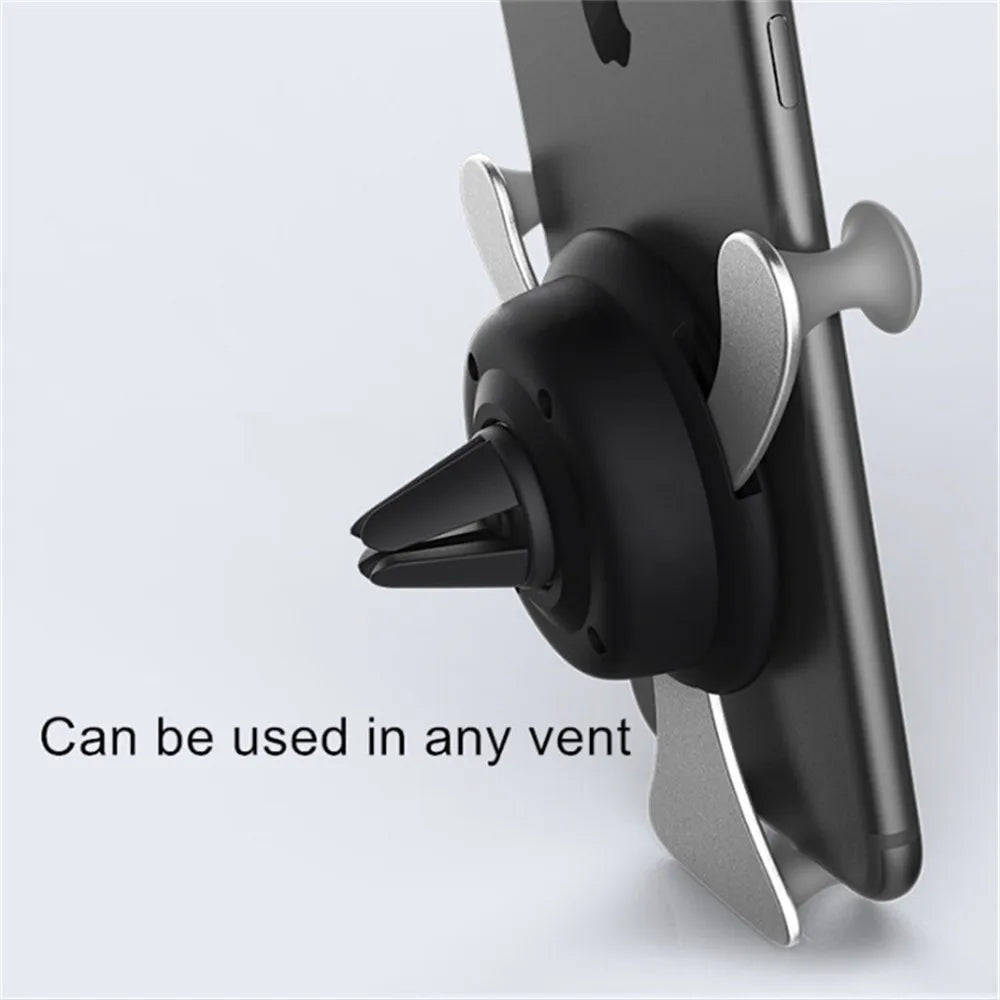Gravity Car Air Vent Phone Holder Smile Design Universal Phone Mount