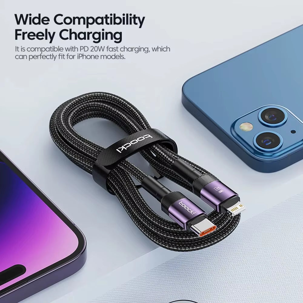 20W USB C to Lightning Cable Fast Charging iPhone PD Charger Cord