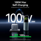 27000mAh Power Bank 200W PD3.1 Fast Charging 140W Laptop Portable Charger