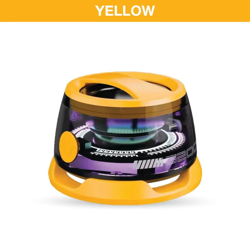 Portable RGB Bluetooth Speaker – Magnetic Mount & 360° Bass