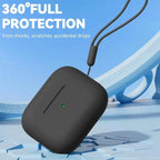 AirPods Pro Case with Cleaner Pen Kit Silicone Protective Cover with Lanyard