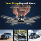 360 Magnetic Car Phone Holder Dashboard Mount Adjustable Mini Stand