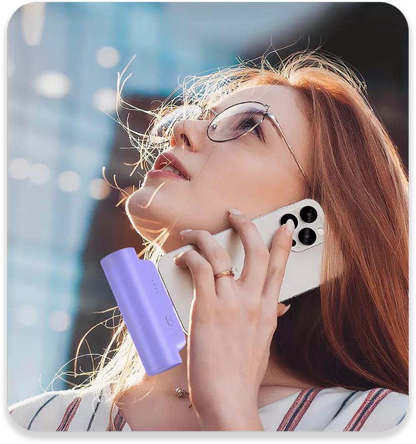 Multifunctional Portable Charger with Cable