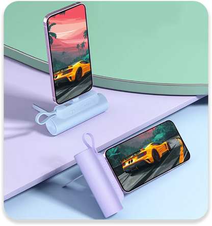Multifunctional Portable Charger with Cable