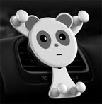 Gravity Car Air Vent Phone Holder Smile Design Universal Phone Mount