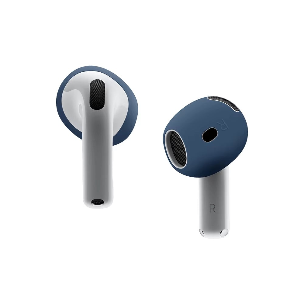 AirPods 4 Silicone Case Cover Protective Skin with Ear Tips Anti-Slip