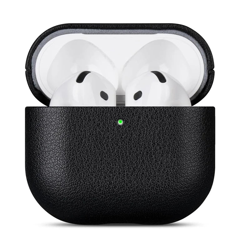 Genuine Leather AirPods 4 Case Premium Protective Cover Luxury Design