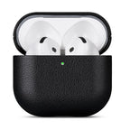 Genuine Leather AirPods 4 Case Premium Protective Cover Luxury Design