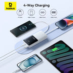 20000mAh Power Bank 22.5W Fast Charging Built-in Cable Portable Charger