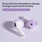 AirPods 4 Silicone Case Cover Protective Skin with Ear Tips Anti-Slip