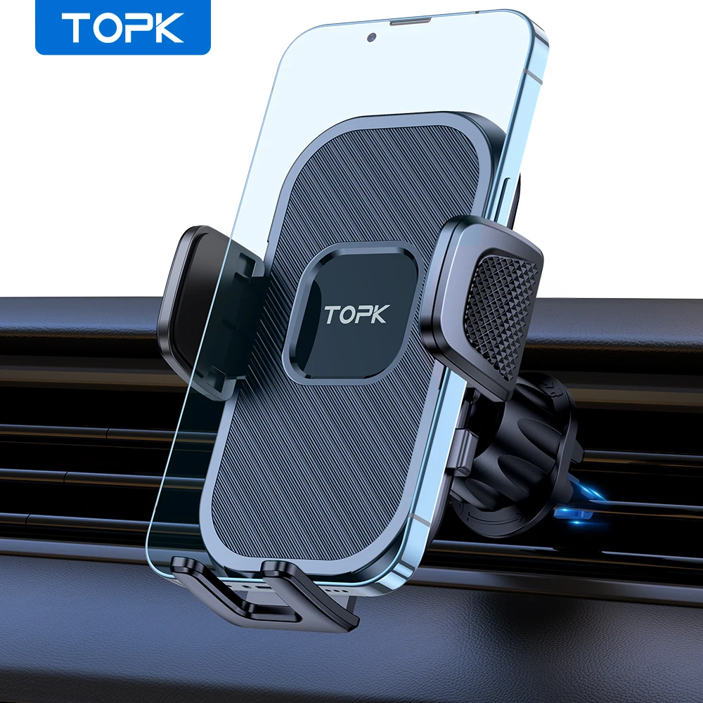 Car Phone Holder Air Vent Dashboard Windshield Mount Adjustable 360 Stand Main image