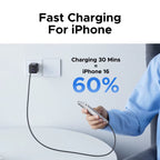 45W GaN USB C Fast Charger PD3.0 PPS EU Plug Power Adapter
