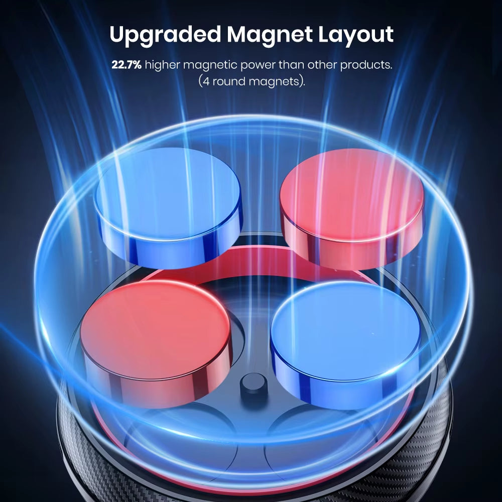 Magnetic Car Phone Holder N52 Strong Magnet Air Vent Mount 360 Rotation