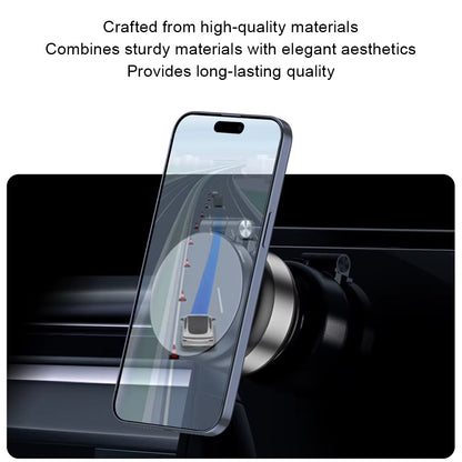 For Magsafe Car Magnetic Holder 360° Rotation Magnetic Car Stable Holder Electric Vacuum Swivel Stand for Iphone/Samsung/Xiaomi