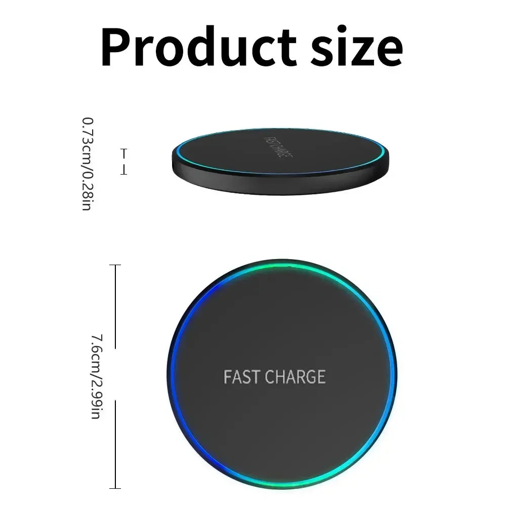 3 in 1 Wireless Charger Fast Charging Dock Phone Watch Earbuds Station
