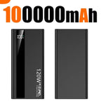 200000mAh Power Bank 120W Fast Charging Portable High Capacity Charger