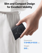 Qi2 Magnetic Power Bank 10000mAh 15W Wireless 22.5W Fast Charging Portable