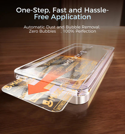 Auto-Align Dust-Free Screen Protector Kit – Bubble-Free, Case-Friendly,