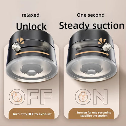 Double-Sided Suction Cup Bracket for Car Mount Mobile Phone Holder Magnetic Vacuum Adsorption Ultra Stable Suction Cup Bracket