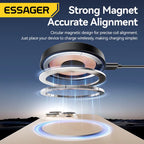 Magnetic Wireless Charger 15W Fast Charging Pad Stand USB-C for iPhone AirPods