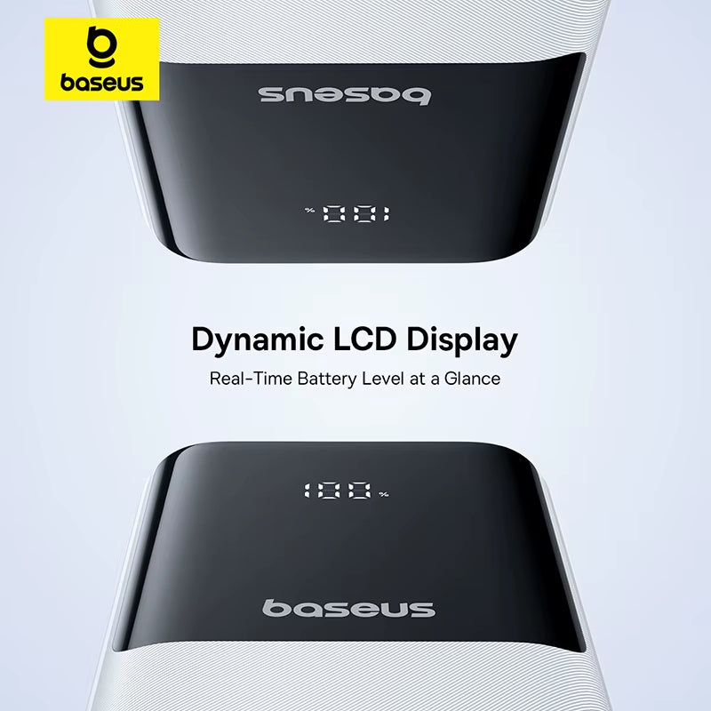 20000mAh Power Bank 22.5W Fast Charging Built-in Cable Portable Charger