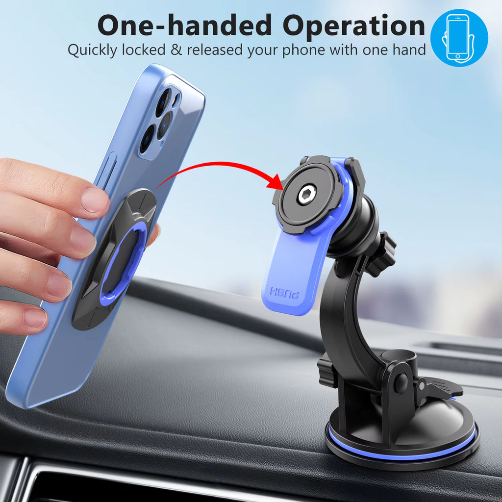 360 Rotatable Car Phone Holder Dashboard Windshield Mount Universal Stand