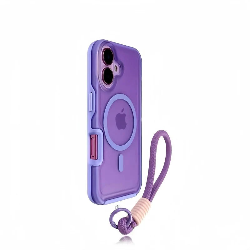 MAGSAFE HAND STRAP CASE – STYLISH & SHOCKPROOF
