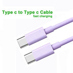 60W USB C to USB C Cable Fast Charging Data Cable Type C Cord