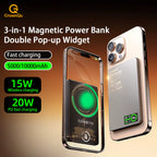 Qi2.1 Magnetic Wireless Power Bank 5000mAh 10000mAh 20W Fast Charging