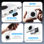 3 Pack Magnetic Power Bank 10000mAh Wireless Charging Set with Dock Fast Charger