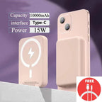 Magnetic Wireless Power Bank 5000mAh 10000mAh 20W Fast Charging MagSafe Portable
