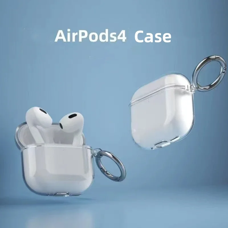 Clear AirPods Case TPU Protective Cover Shockproof Transparent Case Main image