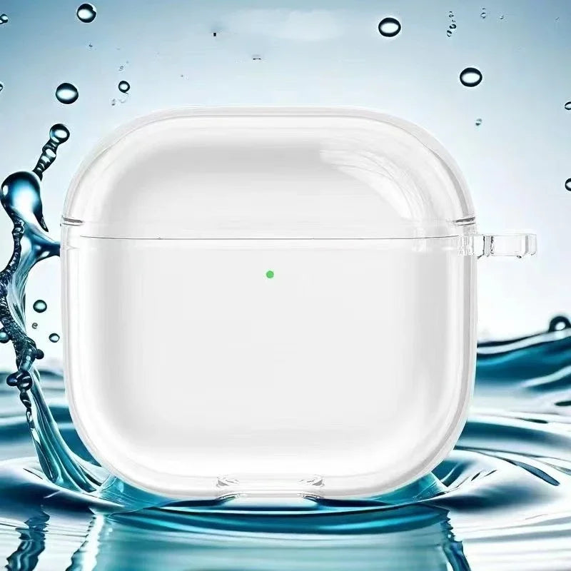 Clear AirPods Case TPU Protective Cover Shockproof Transparent Case