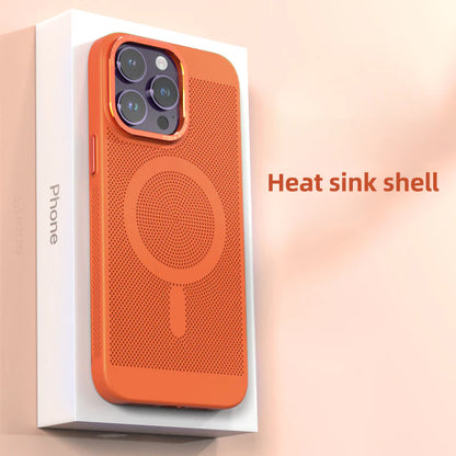 Breathable Mesh Magnetic iPhone Case